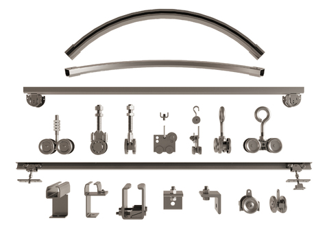 Modern Track Door Slide Track Pulley Pulley Track Hardware Components