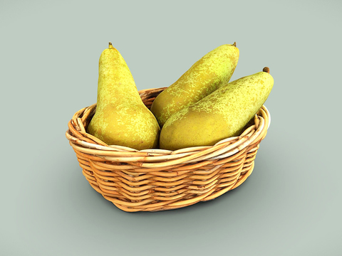 Pear fruit basket