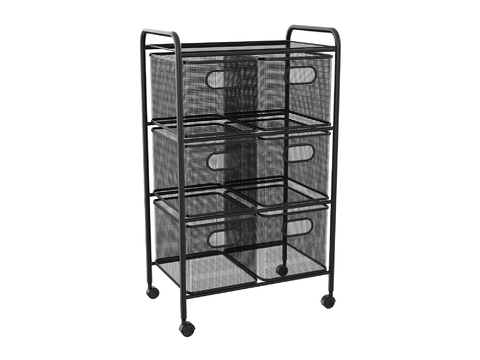 Modern Storage Rack Mobile Storage Rack Storage Basket