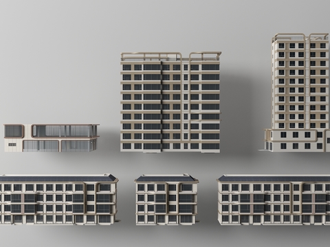 high-rise residential building components