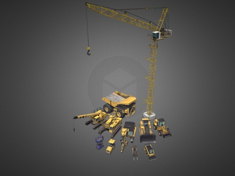 tower crane excavator crane industrial equipment