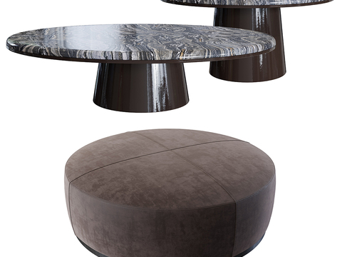 Meridiani round coffee table