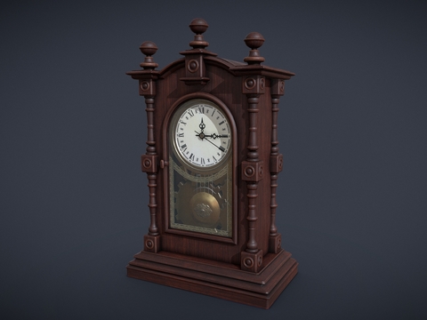 European-style clock court wind small clock