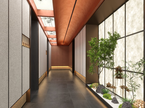 Clubhouse Corridor Averway