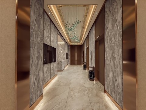 Clubhouse Corridor Averway