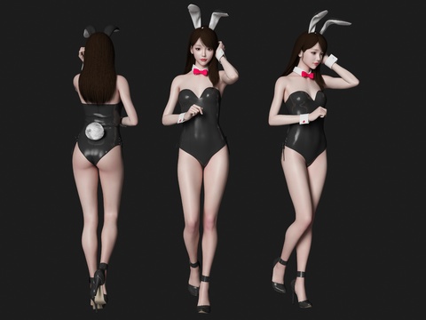 bunny girl beautiful sexy figure