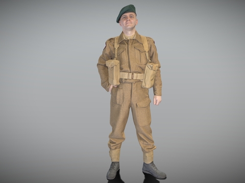 British Soldier Man