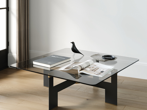 Minotti square coffee table