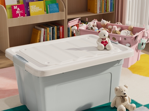 Children's Doll Storage Box