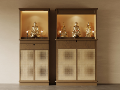 Buddhist Cabinets