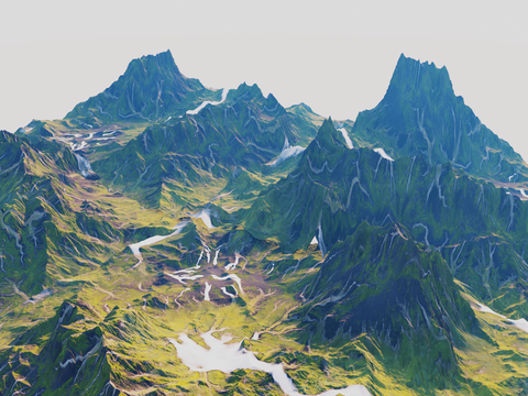 mountains mountains mountains mountains peaks mountain ridges