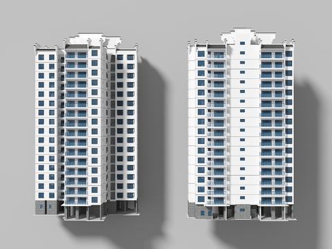 Residential commercial housing in high-rise residential quarters