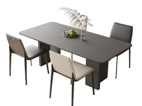 Dining table and chair combination