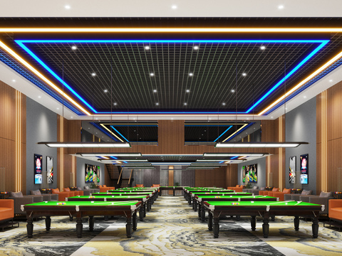 Billiard room