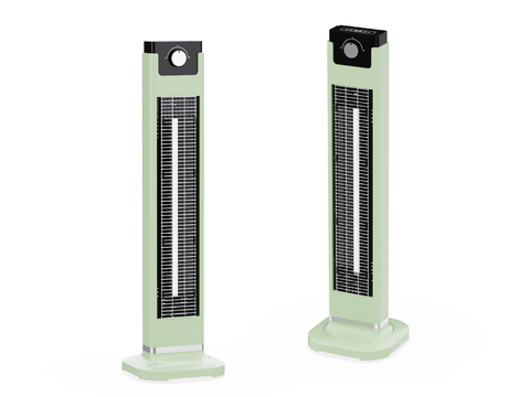 Vertical heater electric heating