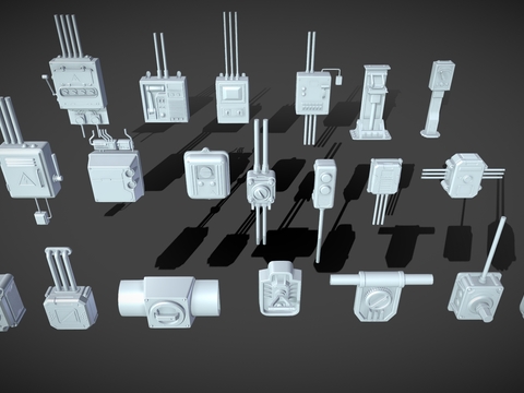 Industrial pipeline industrial electric meter switch controller