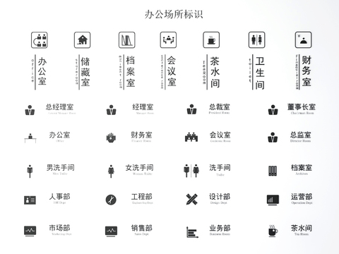 Office house number, guide sign, sign, guide sign, guide sign, sign