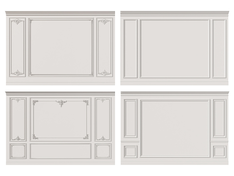 Jane European Panel Wall Decorative Panel Dado