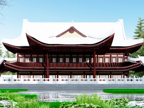 Chinese Folk Ancient Building