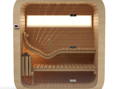 Modern sauna room khan steam room