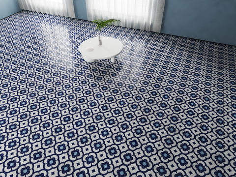 Mediterranean Tile Patchwork Tile