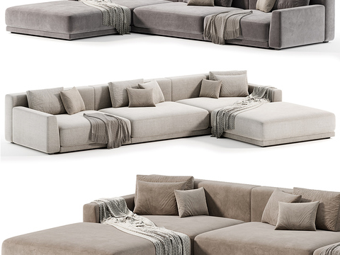 Poliform multi-person sofa corner sofa