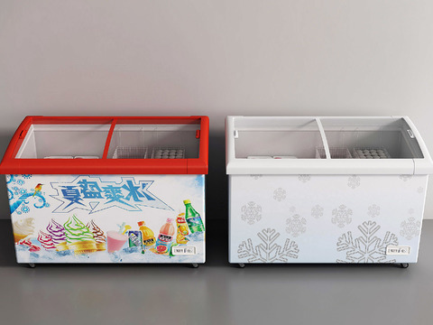 Freezer Freezer Refrigerator Ice-cream Cabinet