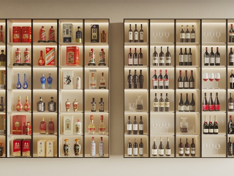 liquor cabinet white wine wine maotai