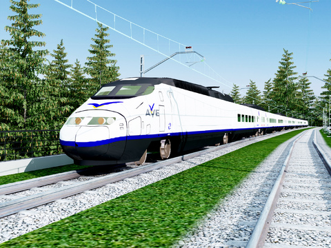 train high-speed train