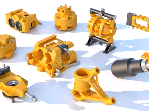 industrial machine parts