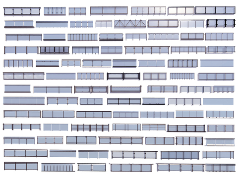 glass railing stair guardrail safety fence