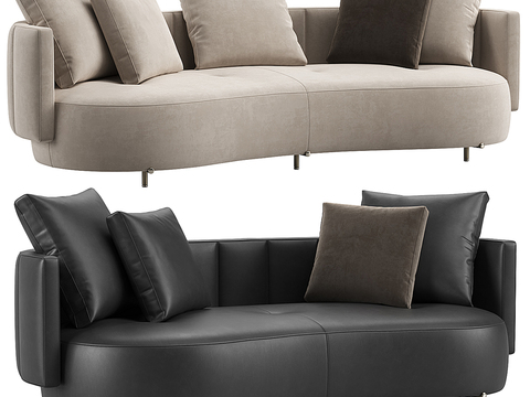 Minotti multi-person sofa