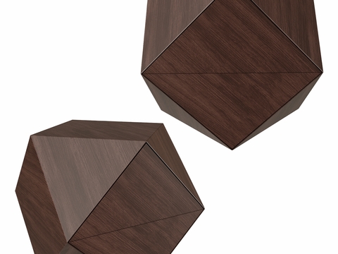 Angle several side several polyhedron side cabinet