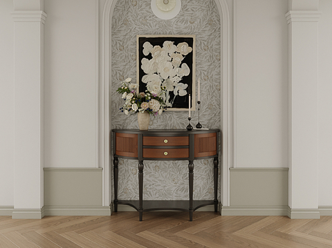 French Entrance Cabinet