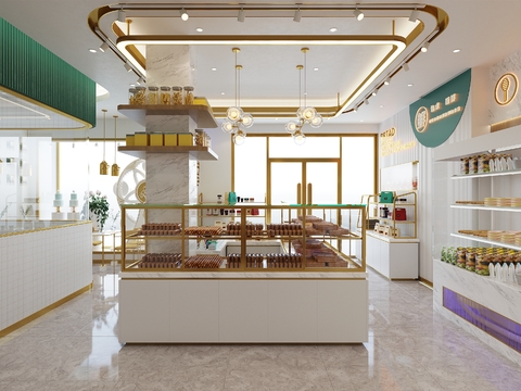 Modern Dessert Shop Bakery