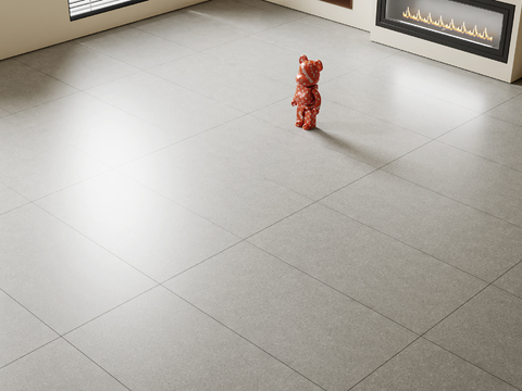 Grey soft light brick water ground floor tile matte tile