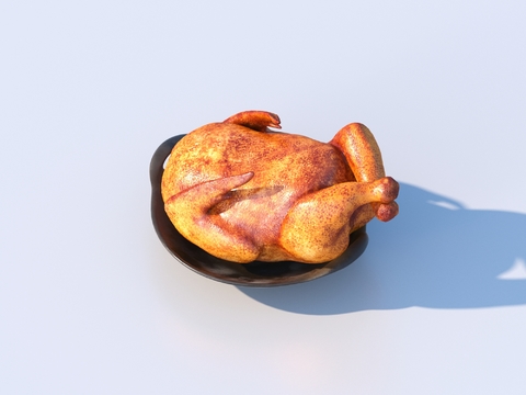 Roast Chicken Large Pan Chicken Food Gourmet