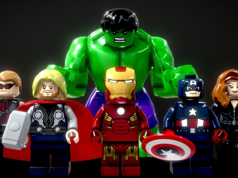 Marvel Toys Avengers Handmade Lego Doll