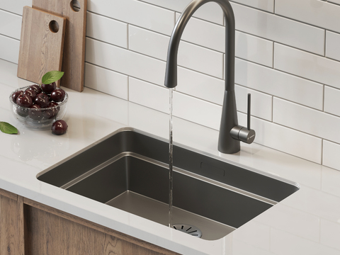 Stainless steel sink dish basin under counter basin