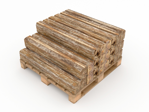 Timber Pile Wood Block