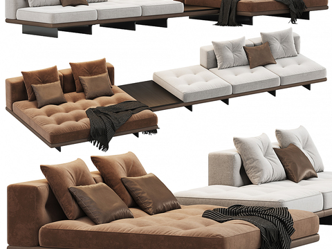 Minotti Multiplayer Sofa Soft Sofa