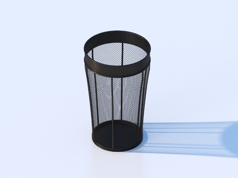 Household trash can dustbin