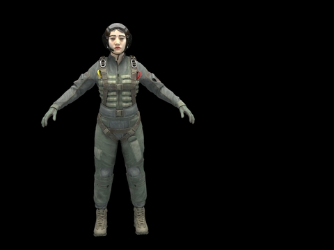 female soldier