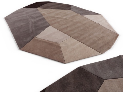 Ligne Roset shaped carpet