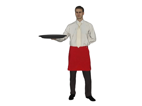 Western Restaurant Waiter