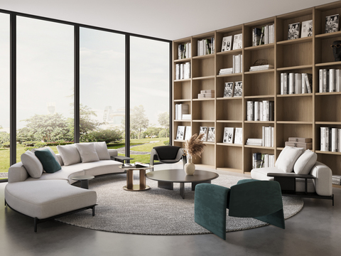 Poliform Sectional Sofa Curved Sofa