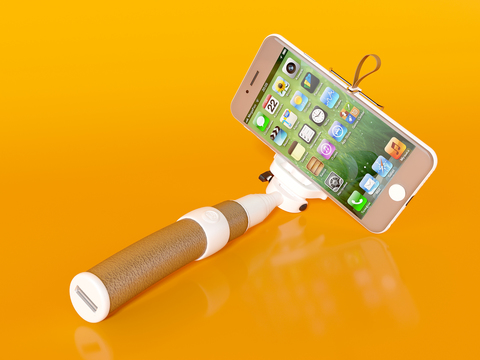 selfie stick apple phone