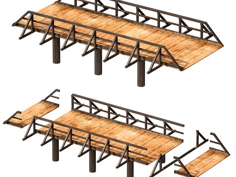 wooden bridge