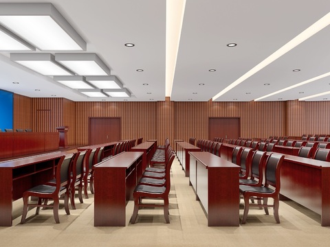 Large conference room hotel conference