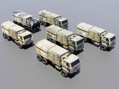 Military vehicle camouflage vehicle resource vehicle